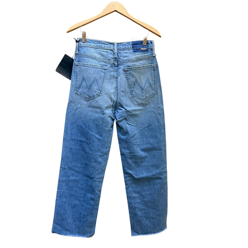Mother Jeans Womens Size 28 The Rambler Ankle Fray Button Fly Straight Leg NWT - Picture 5 of 13
